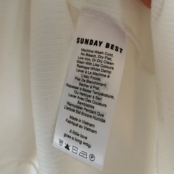 Sunday Best White Dress - Picture 3 of 4